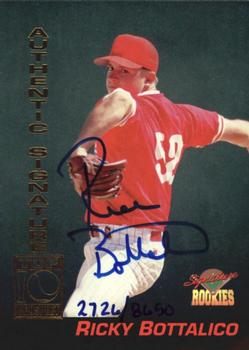 1994 Signature Rookies - Authentic Signatures #3 Ricky Bottalico Front