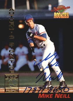 1994 Signature Rookies - Authentic Signatures #20 Mike Neill Front