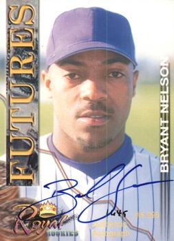 2001 Royal Rookies Futures - Autographs #5 Bryant Nelson Front