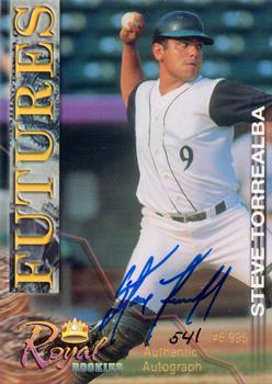2001 Royal Rookies Futures - Autographs #1 Steve Torrealba Front