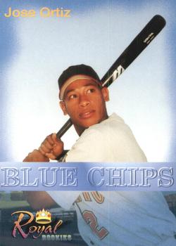 2001 Royal Rookies Futures - Blue Chips #BC-05 Jose Ortiz Front