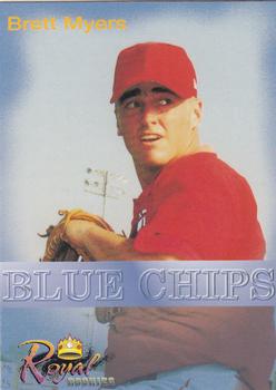 2001 Royal Rookies Futures - Blue Chips #BC-02 Brett Myers Front
