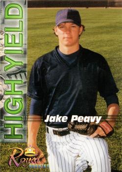2001 Royal Rookies Futures - High Yield #HY-05 Jake Peavy Front