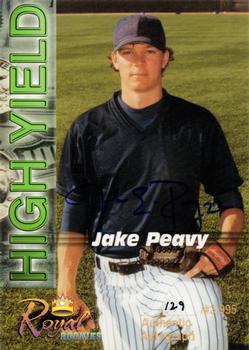 2001 Royal Rookies Futures - High Yield Autographs #HY-05 Jake Peavy Front