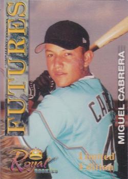 2001 Royal Rookies Futures - Limited Edition #16 Miguel Cabrera Front