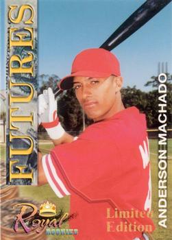 2001 Royal Rookies Futures - Limited Edition #18 Anderson Machado Front