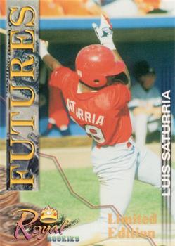 2001 Royal Rookies Futures - Limited Edition #25 Luis Saturria Front