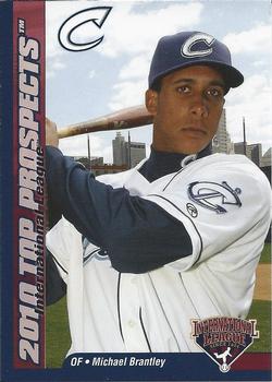 2010 Choice International League Top Prospects  #8 Michael Brantley Front