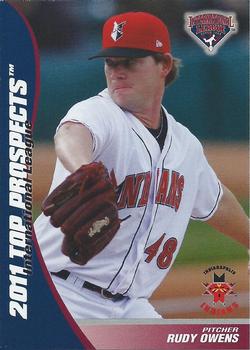 2011 Choice International League Top Prospects  #21 Rudy Owens Front