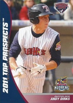 2011 Choice International League Top Prospects  #06 Andy Dirks Front