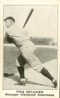 1921 American Caramel Series of 80 (E121) #NNO Tris Speaker Front