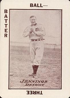 1913 Tom Barker Game WG6 #22 Hughie Jennings Front