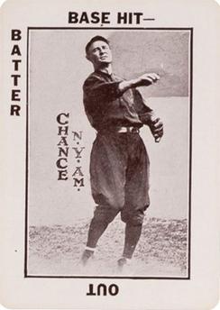 1913 Tom Barker Game WG6 #9 Frank Chance Front