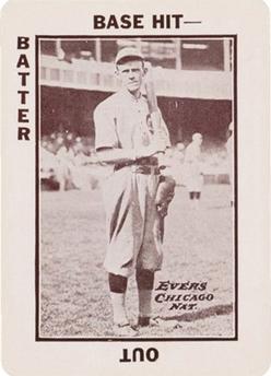 1913 Tom Barker Game WG6 #16 Johnny Evers Front