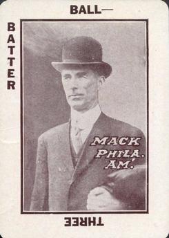 1913 Tom Barker Game WG6 #26 Connie Mack Front