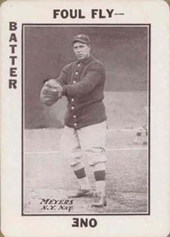 1913 Tom Barker Game WG6 #30 Chief Meyers Front