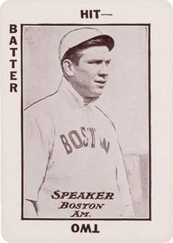 1913 Tom Barker Game WG6 #34 Tris Speaker Front
