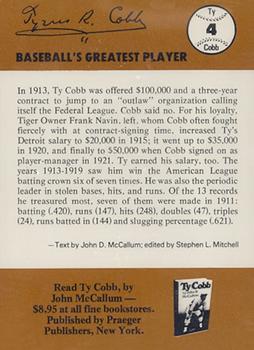 1975 Cobb McCallum #4 Inking Another Contract Back