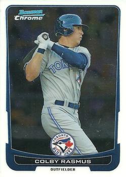 2012 Bowman Chrome #111 Colby Rasmus Front
