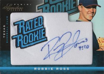 2012 Panini Signature Series #139 Robbie Ross Front