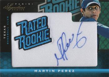 2012 Panini Signature Series #147 Martin Perez Front