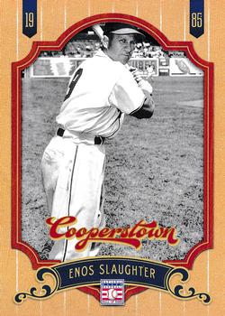 2012 Panini Cooperstown #101 Enos Slaughter Front