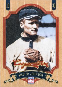 2012 Panini Cooperstown #160 Walter Johnson Front