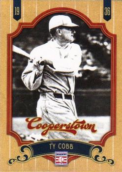 2012 Panini Cooperstown #1 Ty Cobb Front
