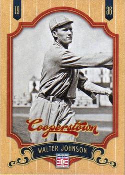 2012 Panini Cooperstown #2 Walter Johnson Front