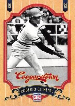 2012 Panini Cooperstown #18 Roberto Clemente Front