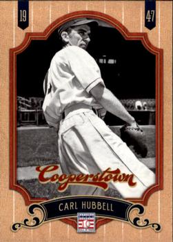 2012 Panini Cooperstown #46 Carl Hubbell Front