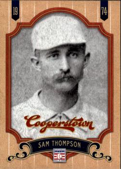2012 Panini Cooperstown #129 Sam Thompson Front