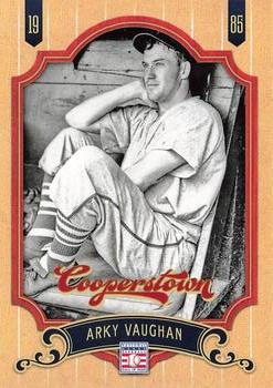 2012 Panini Cooperstown #133 Arky Vaughan Front