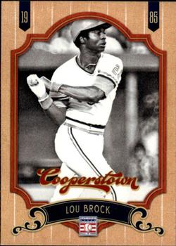 2012 Panini Cooperstown #142 Lou Brock Front