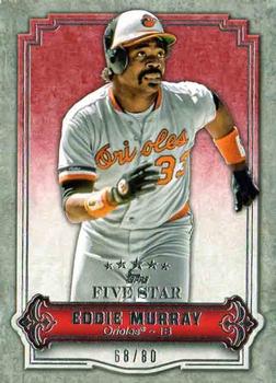 2012 Topps Five Star #2 Eddie Murray Front