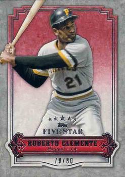 2012 Topps Five Star #51 Roberto Clemente Front