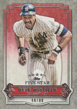 2012 Topps Five Star #44 Dave Winfield Front