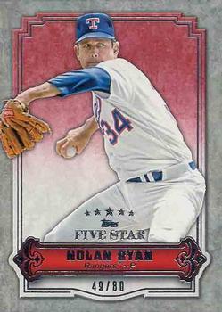2012 Topps Five Star #54 Nolan Ryan Front