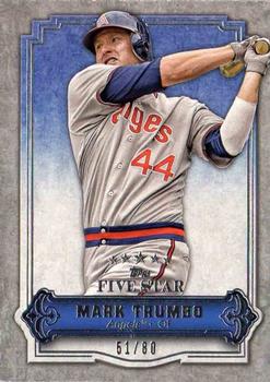 2012 Topps Five Star #62 Mark Trumbo Front