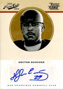 2012 Playoff Prime Cuts #69 Hector Sanchez Front