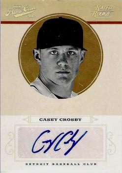 2012 Playoff Prime Cuts #58 Casey Crosby Front