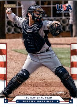 2012 Panini USA Baseball #34 Jeremy Martinez Front