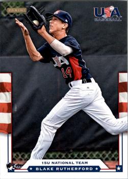 2012 Panini USA Baseball #59 Blake Rutherford Front