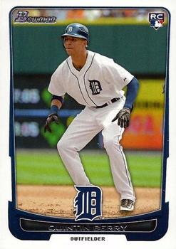 2012 Bowman Draft Picks & Prospects #16 Quintin Berry Front