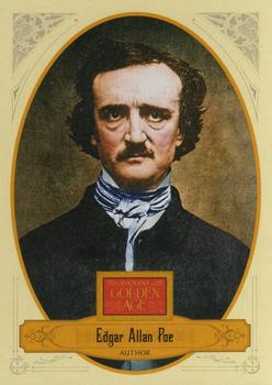 2012 Panini Golden Age #1 Edgar Allan Poe Front