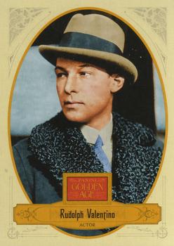 2012 Panini Golden Age #23 Rudolph Valentino Front