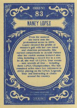 2012 Panini Golden Age #83 Nancy Lopez Back