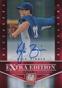2012 Panini Elite Extra Edition #105 Kyle Zimmer Front