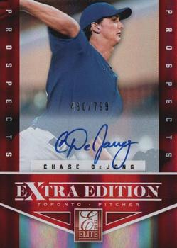 2012 Panini Elite Extra Edition #158 Chase DeJong Front