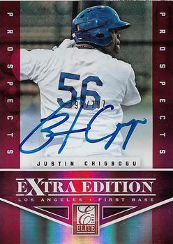 2012 Panini Elite Extra Edition #168 Justin Chigbogu Front